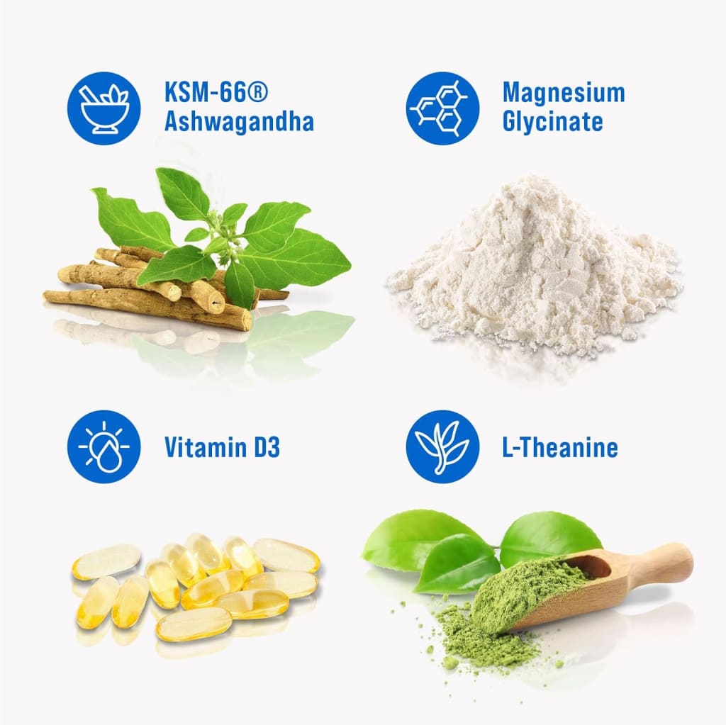 Supercalm Drink Mix – Ashwagandha, Magnesium & D3, 20 ct